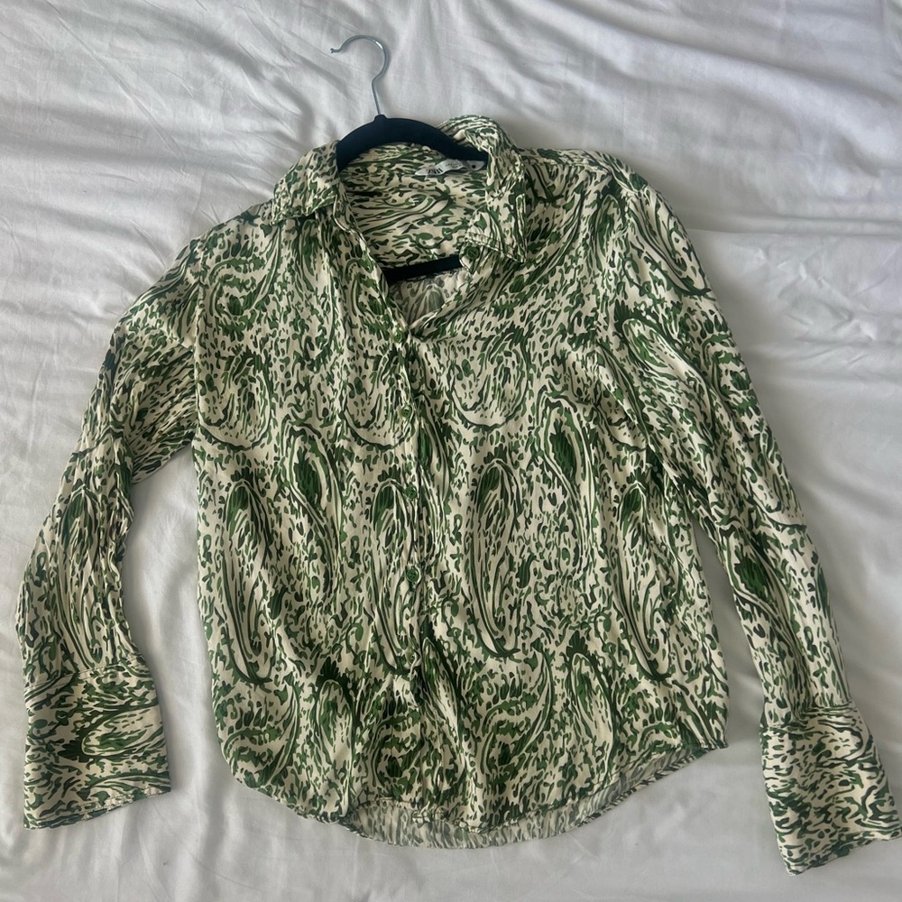Zara Printed Blouse